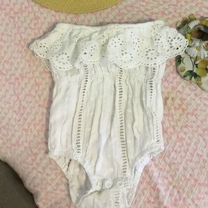 Boutique lace romper